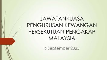 Term of Reference JK Pengurusan Kewangan